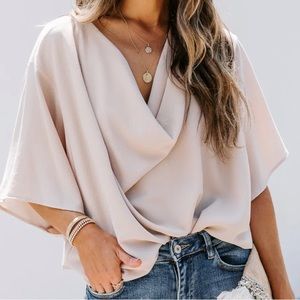 Vice Draped Blouse